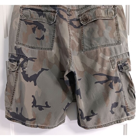Vtg Y2K Cargo Shorts Mn 36 Multicam Baggy Grunge Skater Military Tactical Combat - Picture 9 of 12